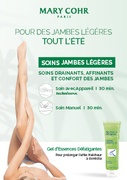 Découvrez le Soin Jambes Légères, pour des jambes affinées et légères !